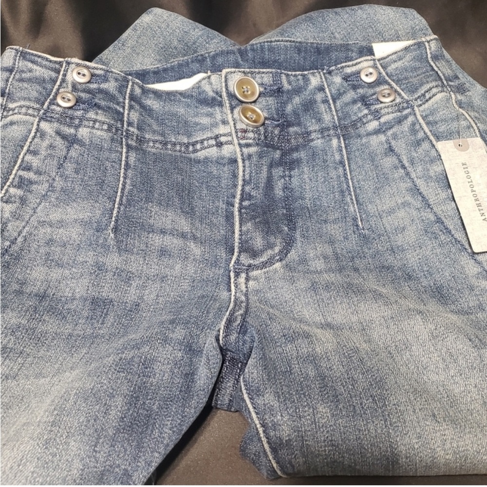 Anthro Pilcro NWT Sz 24P High Rise Skinny